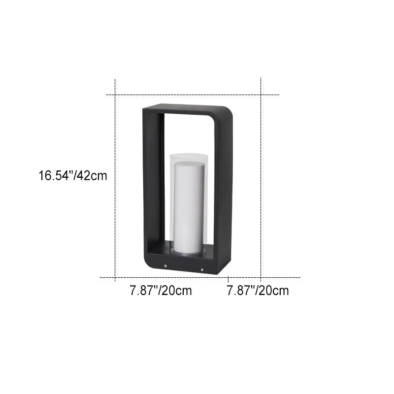 Outdoor Wall Lamp Weather Resistant Solar & Mains Power