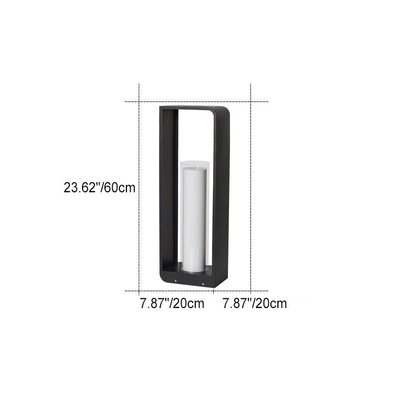 Outdoor Wall Lamp Weather Resistant Solar & Mains Power