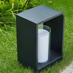 Outdoor Wall Lamp Weather Resistant Solar & Mains Power