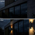 Outdoor Wall Light Aluminum IP65 Up & Down LED