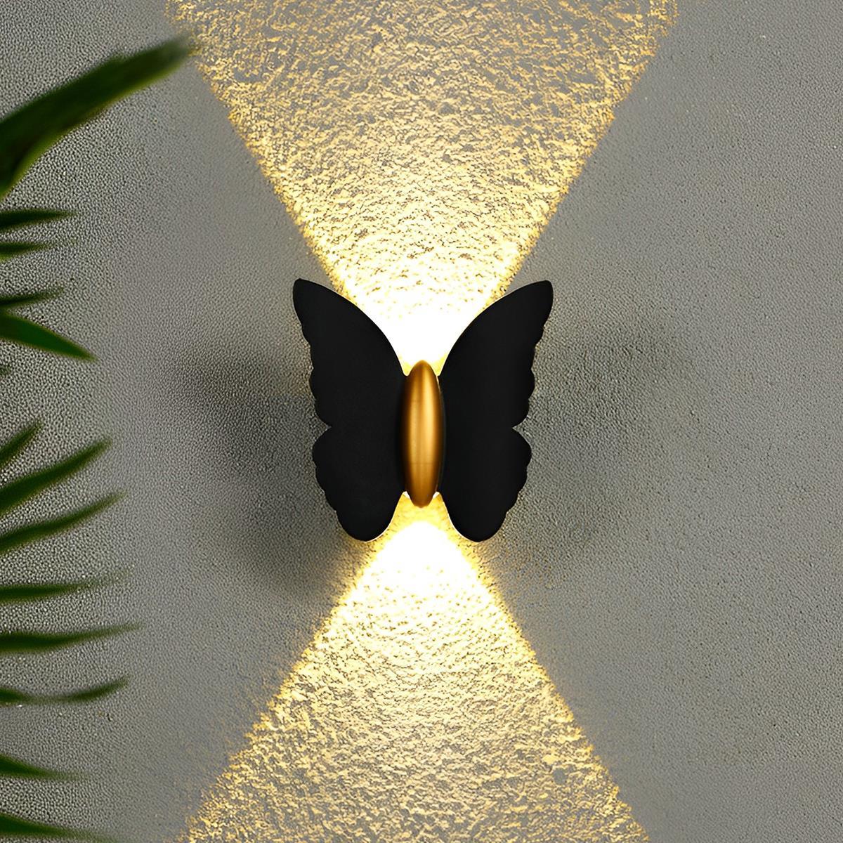 Outdoor Wall Light Animal Silhouette Waterproof Integrated LED