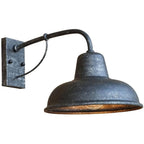 Outdoor Wall Light Barn-Style Matte Black & Weather-Resistant