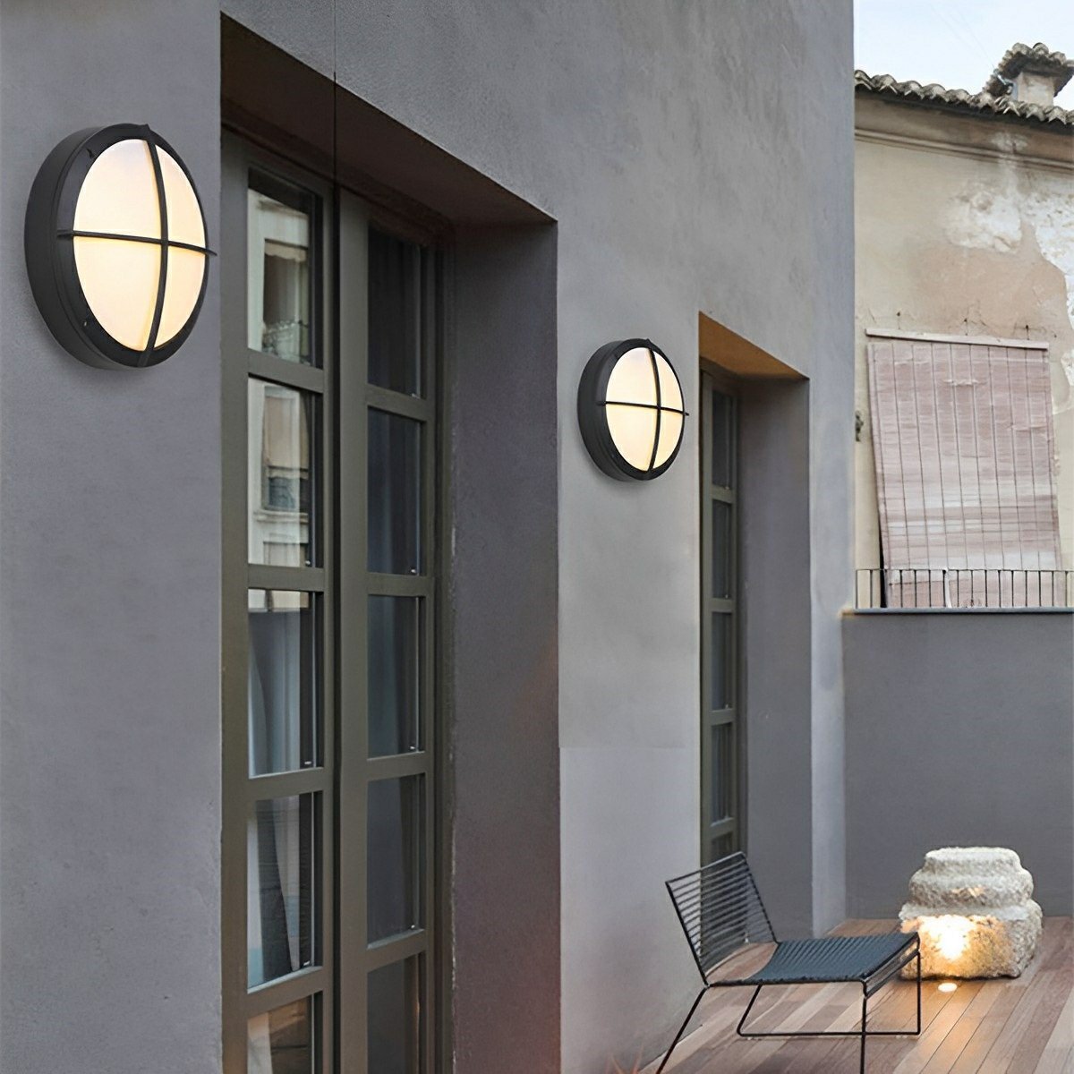 Outdoor Wall Light Die-Cast Aluminum IP65 3000K