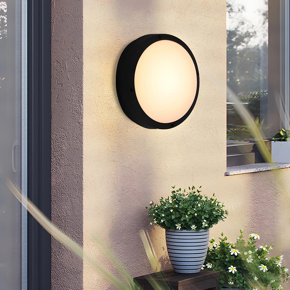 Outdoor Wall Light Die-Cast Aluminum IP65 Waterproof 3000K LED