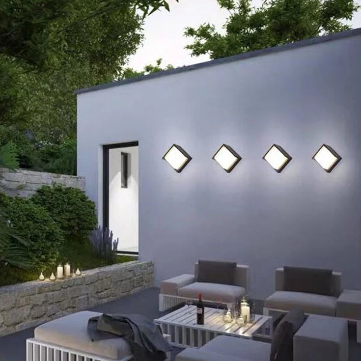 Outdoor Wall Light Energy-Efficient LED IP54 Weather-Resistant