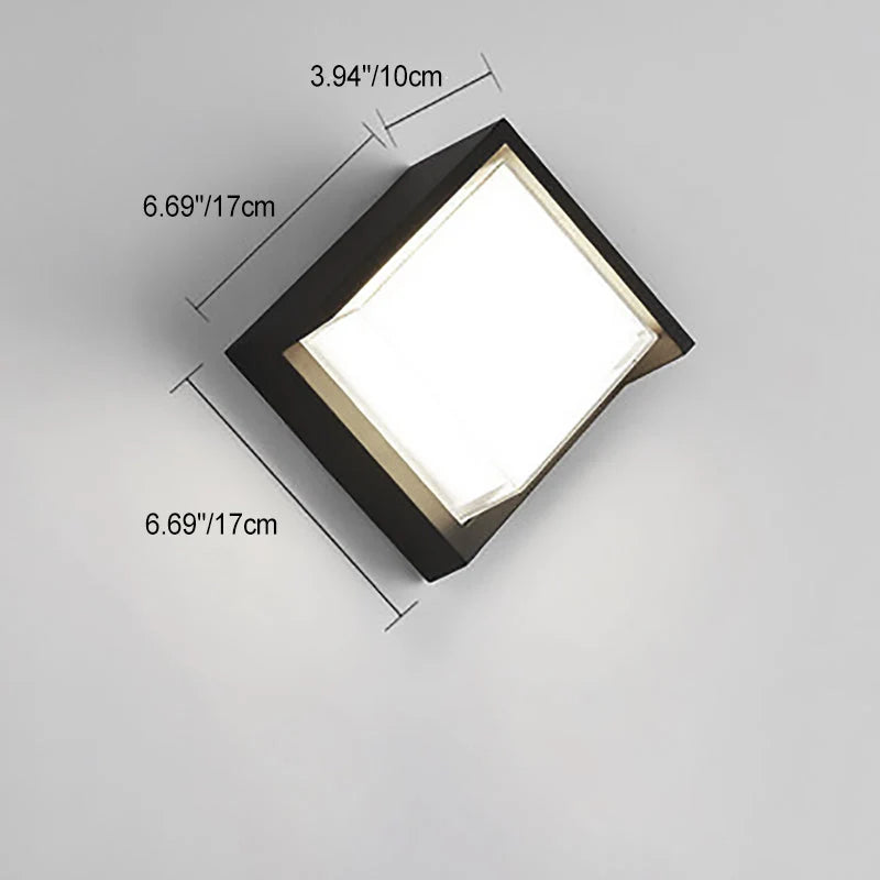 Outdoor Wall Light Energy-Efficient LED IP54 Weather-Resistant