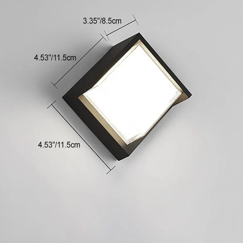 Outdoor Wall Light Energy-Efficient LED IP54 Weather-Resistant