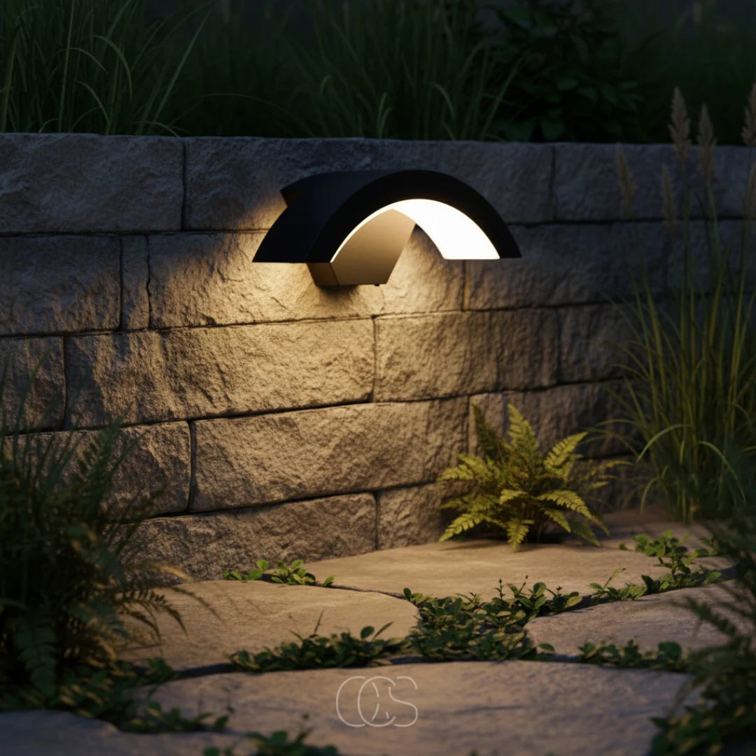 Outdoor Wall Light Motion Sensor Bidirectional 800 Lumens