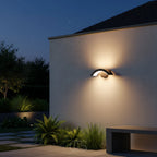 Outdoor Wall Light Motion Sensor Bidirectional 800 Lumens