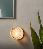 Outdoor Wall Light Ripple Tempered Glass IP65