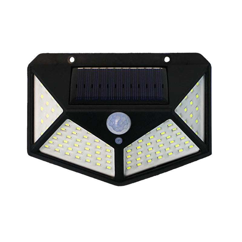 Outdoor Wall Light Solar Motion Sensor 100 LEDs