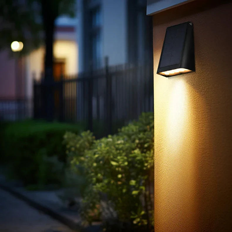 Outdoor Wall Light Solar Powered LED Weatherproof