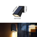 Outdoor Wall Light Solar Powered LED Weatherproof