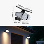 Outdoor Wall Light Solar Powered LED Weatherproof