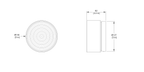 Outdoor Wall Light Tempered Glass Weatherproof IP65