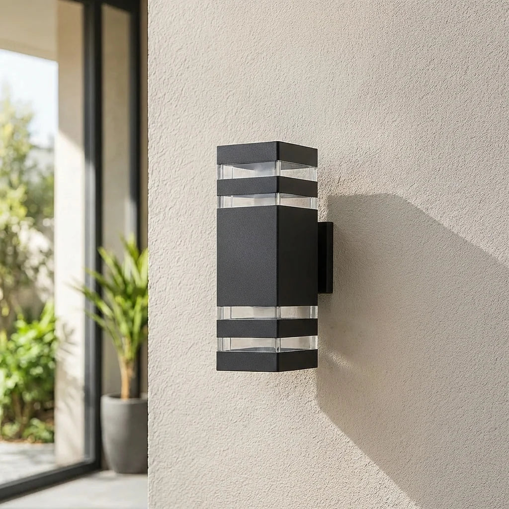 Outdoor Wall Light Two-Way Warm White LED IP65