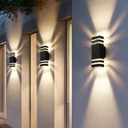 Outdoor Wall Light Two-Way Warm White LED IP65