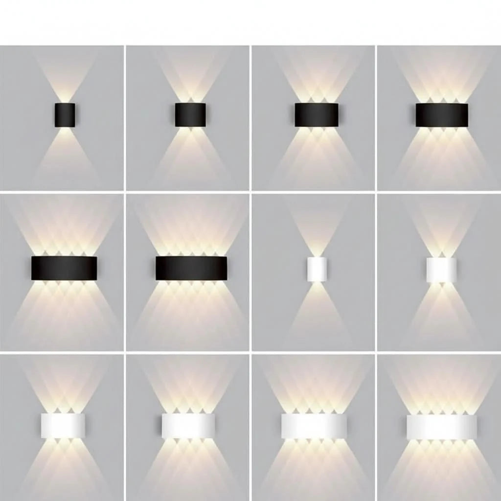 Outdoor Wall Light Up-Down Waterproof & Energy-Efficient LED