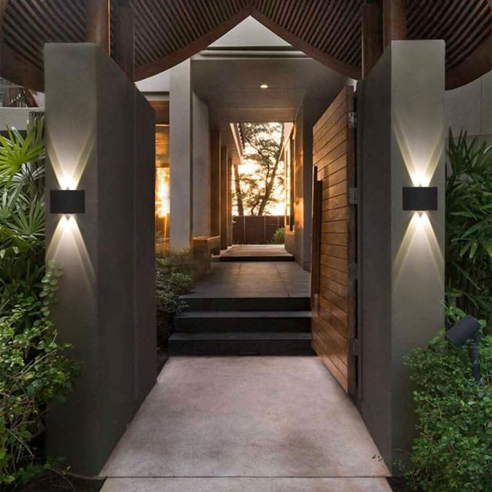 Outdoor Wall Light Up-Down Waterproof & Energy-Efficient LED