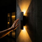 Outdoor Wall Light Up-and-Down Beam Weatherproof Aluminum