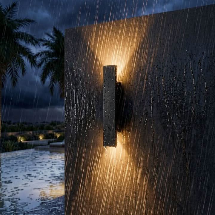 Outdoor Wall Light Up-and-Down Beam Weatherproof Aluminum
