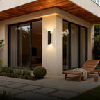 Outdoor Wall Light Up-and-Down Beam Weatherproof Aluminum