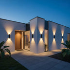Outdoor Wall Light Up-and-Down Beam Weatherproof Aluminum