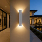 Outdoor Wall Light Up-and-Down Beam Weatherproof Aluminum