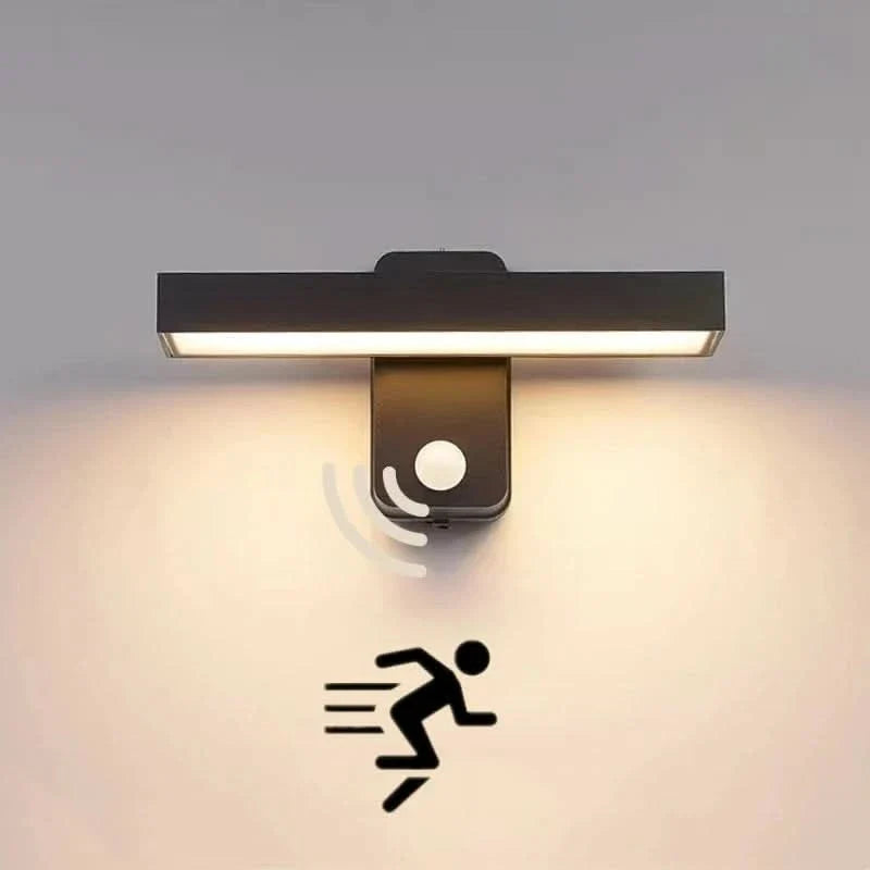 Outdoor Wall Light Warm White LED Motion Sensor IP65
