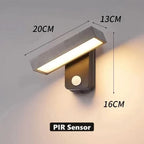 Outdoor Wall Light Warm White LED Motion Sensor IP65