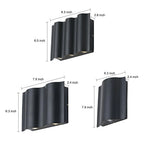 Outdoor Wall Light Wave-Shaped Up-Down Lighting IP54