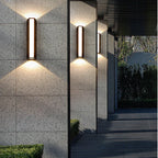 Outdoor Wall Light Weather-Resistant Aluminum & Warm White LED