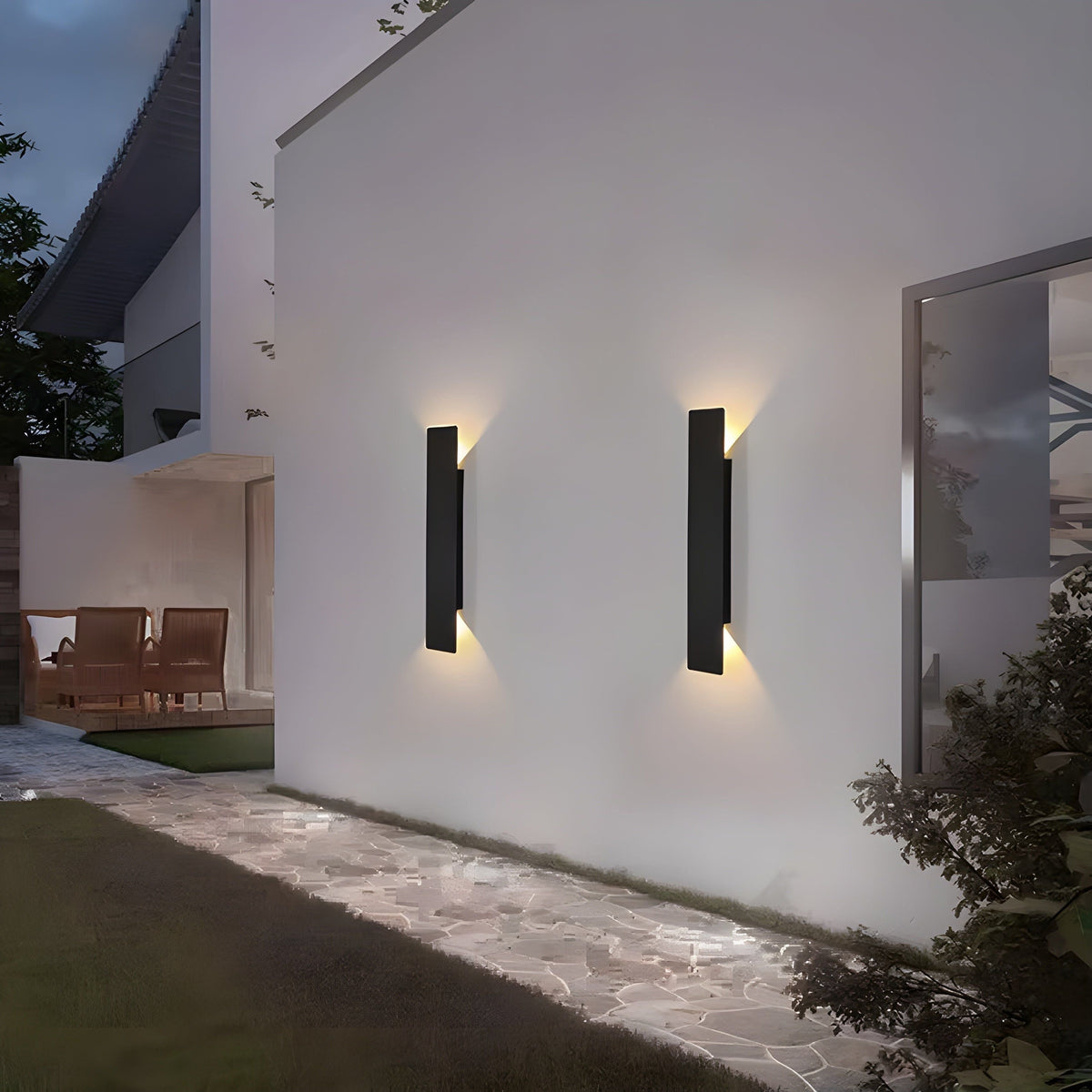 Outdoor Wall Light Weatherproof Aluminum LED