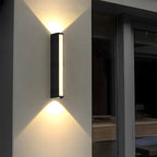 Outdoor Wall Sconce Up & Down LED Matte Black
