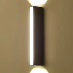 Outdoor Wall Sconce Up & Down LED Matte Black