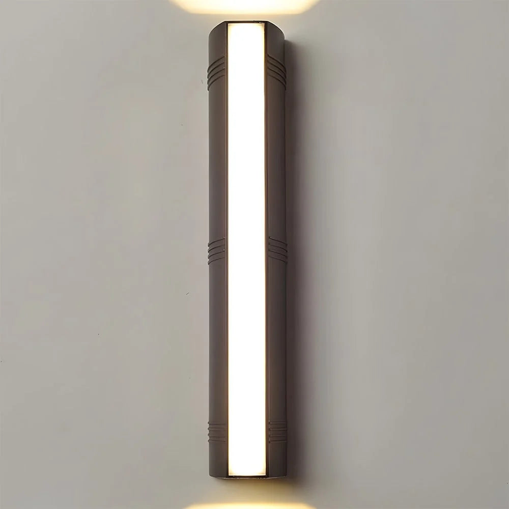 Outdoor Wall Sconce Up & Down LED Matte Black