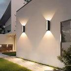 Outdoor Wall Sconce Up & Down LED Matte Black