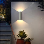 Outdoor Wall Sconce Up & Down LED Matte Black