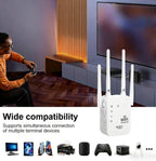 Outdoor WiFi Extender Dual-Band 1200Mbps Weather-Resistant Easy Setup