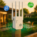 Outdoor WiFi Extender Dual-Band 2.4/5 GHz 1200Mbps