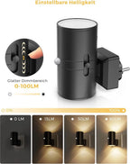 Outlet Lamp Plug-In Stepless Dimmable Warm White