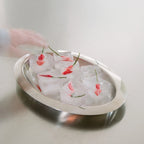 Oval Serving Platter Polished Stainless Steel
