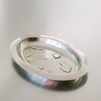Oval Serving Platter Polished Stainless Steel