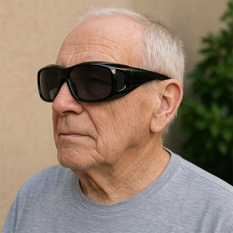 Over-Glasses Sunglasses Polarized Side Shields Lightweight