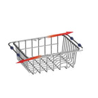 Over-Sink Dish Rack Adjustable & Extendable Stainless Steel