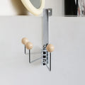 Over The Door Hook Polished Chrome No Installation
