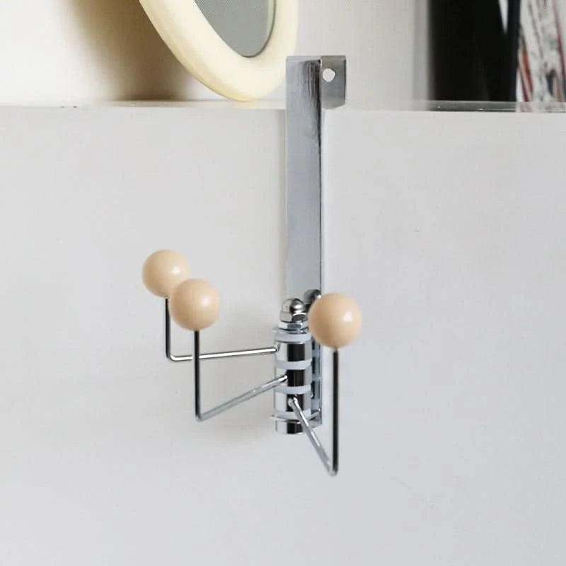Over The Door Hook Polished Chrome No Installation