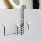 Over The Door Hook Polished Chrome No Installation