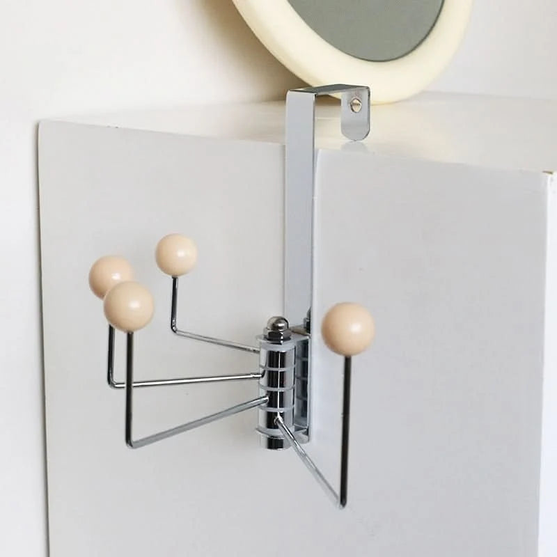 Over The Door Hook Polished Chrome No Installation