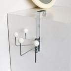 Over The Door Hook Polished Chrome No Installation